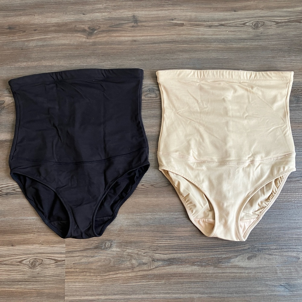 Maidenform Shapewear - SET OF 2 - Black & nude